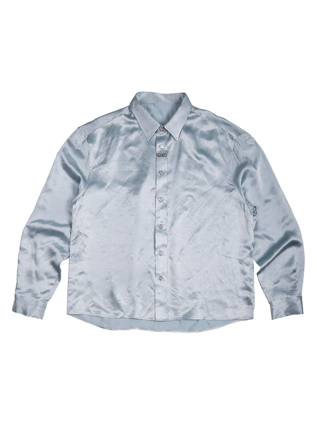 TREclub | Silky Long Sleeve Shirt With Handsew Logo - PSYLOS 1, TREclub | Silky Long Sleeve Shirt With Handsew Logo, Men's Wear, TREclub, PSYLOS 1